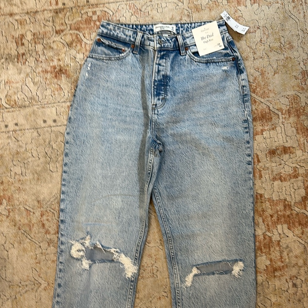 A&F curve love “the dad” Jean